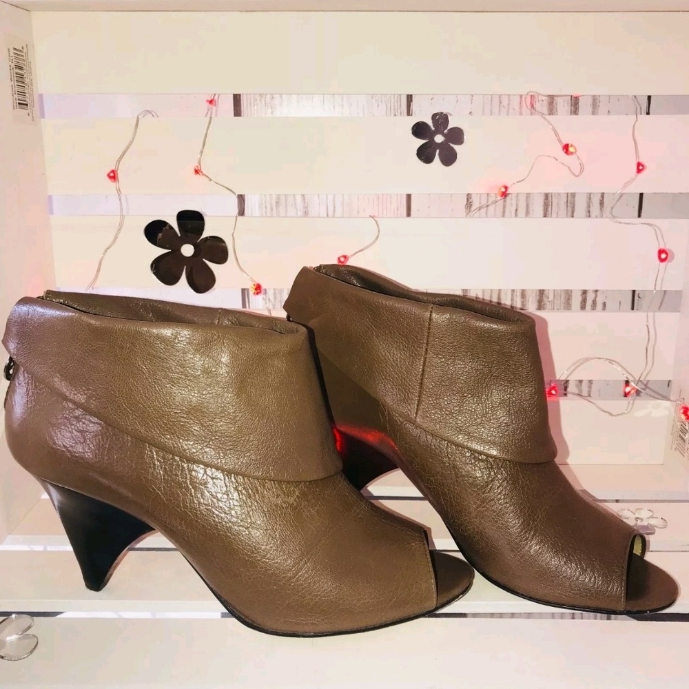 MICHAEL KORS Dani Peeptoe Booties